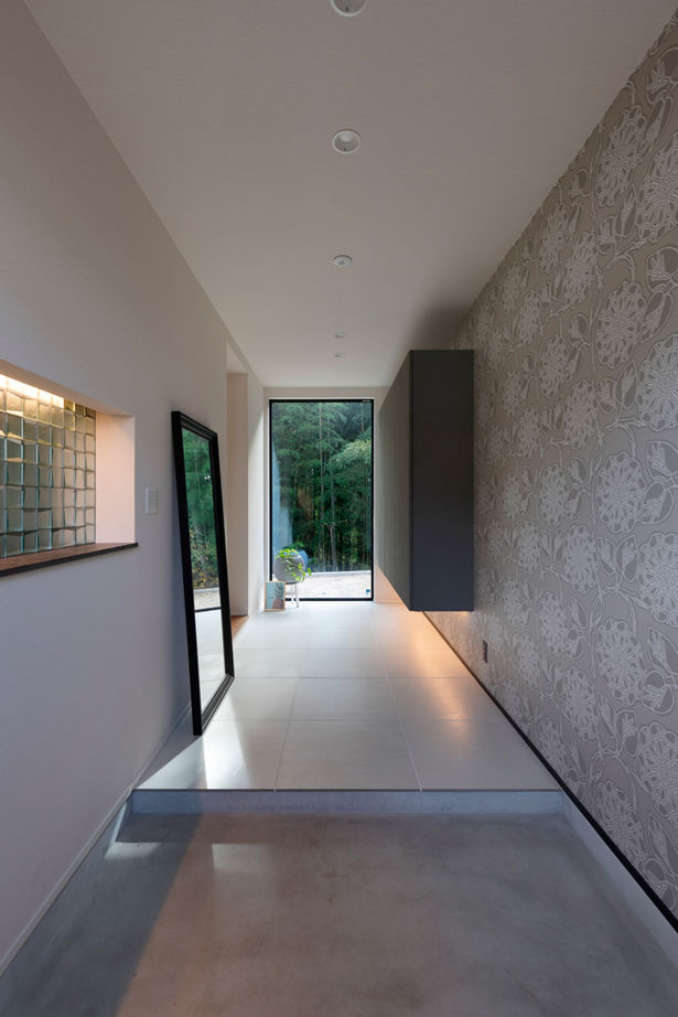 クラシスホーム 【2000万円台/4LDK/リゾートモダン/借景/間取図】竹林の緑を望むLDK。細長い敷地を活かした家事ラクの家の建築実例画像11