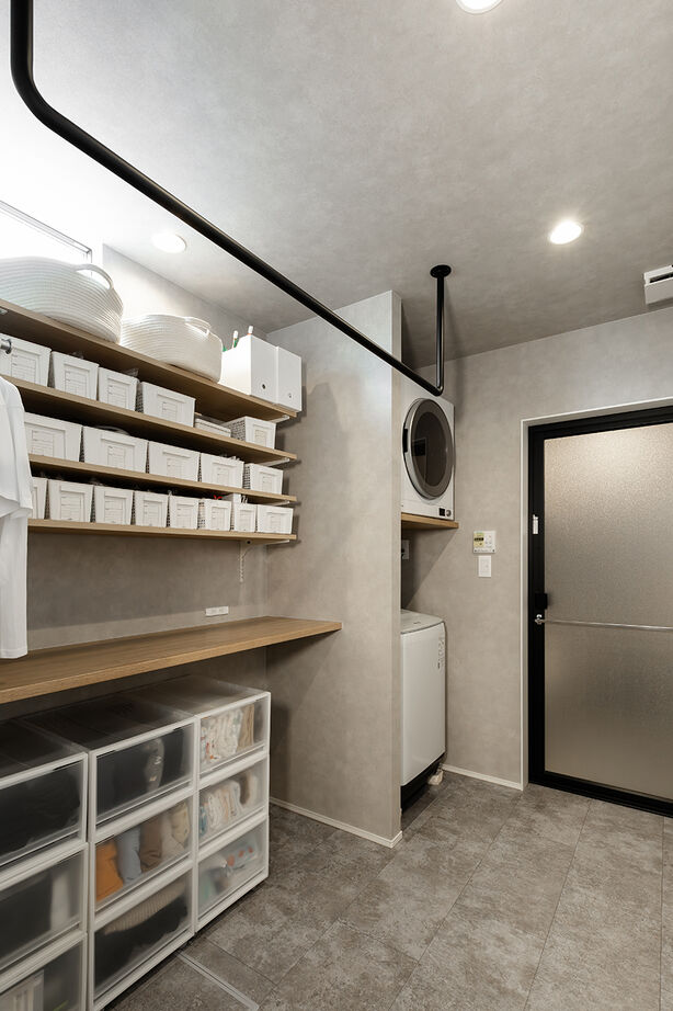 クラシスホーム 【2000万円台/4LDK/グレージュ/カフェスタイル/間取り図】アーチ型ニッチや造作棚が映える。遊び心ある家の建築実例画像7