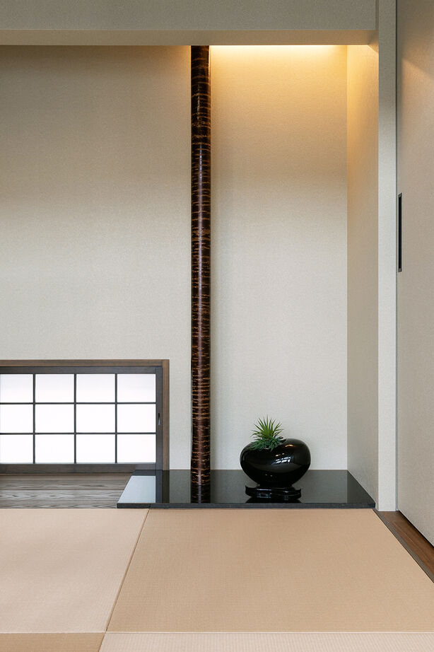 クラシスホーム 【1000万円台/4LDK/平屋/古民家風/間取り図】丸太梁や格子戸が映える。木の温もりに包まれた和モダンな家の建築実例画像9