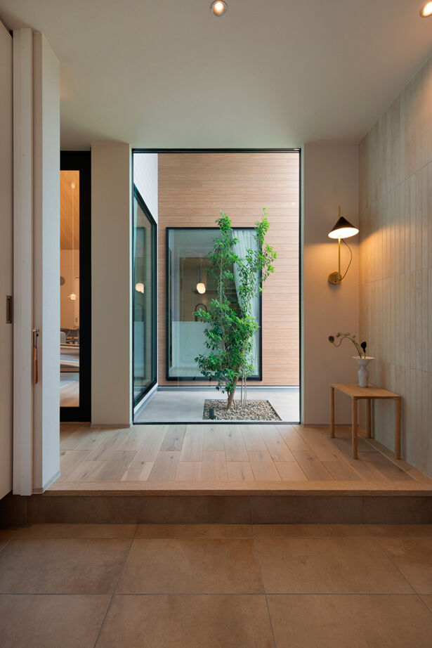 クラシスホーム 【2000万円台/3LDK/平屋/中庭/ジャパンディ/間取図】20畳超のLDKと勾配天井。ゆとりと上質感ある平屋暮らしの建築実例画像14