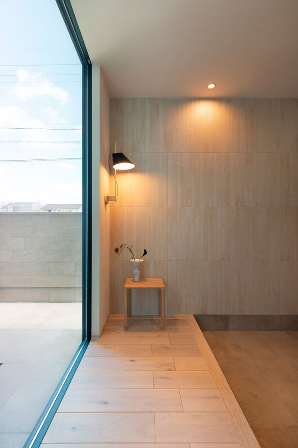 クラシスホーム 【2000万円台/3LDK/平屋/中庭/ジャパンディ/間取図】20畳超のLDKと勾配天井。ゆとりと上質感ある平屋暮らしの建築実例画像15