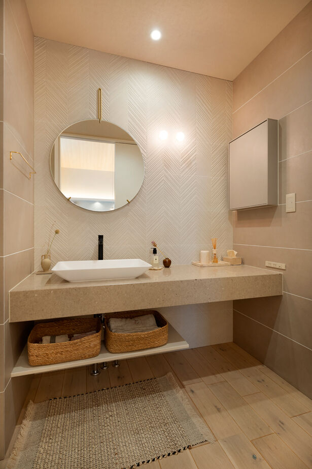 クラシスホーム 【2000万円台/3LDK/平屋/中庭/ジャパンディ/間取図】20畳超のLDKと勾配天井。ゆとりと上質感ある平屋暮らしの建築実例画像17