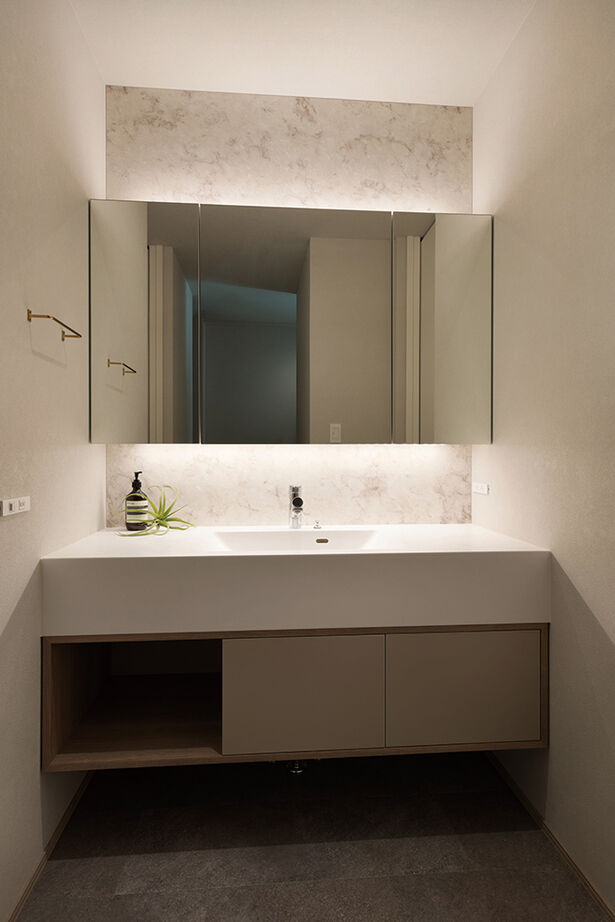 クラシスホーム 【2000万円台/4LDK/ホテルライク/中庭/坪庭/間取図】プライバシーを守りつつ開放感に暮らす、２つの庭の家の建築実例画像14