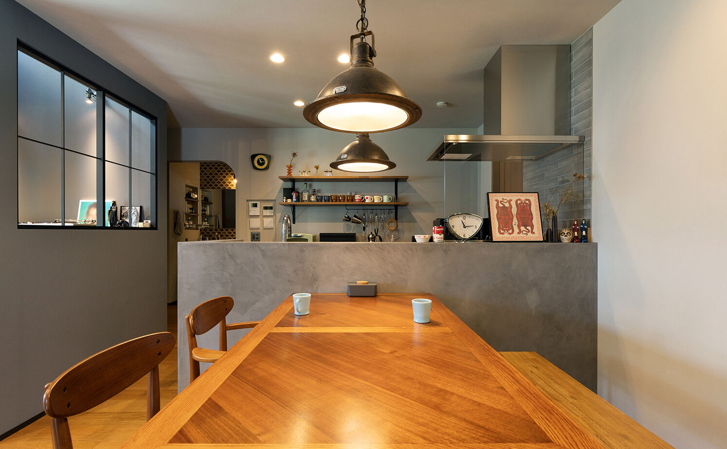 クラシスホーム 【1000万円台/3LDK/ヴィンテージ/レトロモダン/間取図】LDKにDJブース！趣味も日常も満喫！無駄を愉しむ家の建築実例画像3