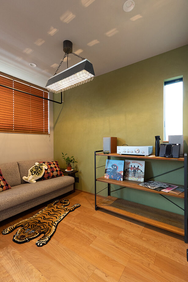 クラシスホーム 【1000万円台/3LDK/ヴィンテージ/レトロモダン/間取図】LDKにDJブース！趣味も日常も満喫！無駄を愉しむ家の建築実例画像13