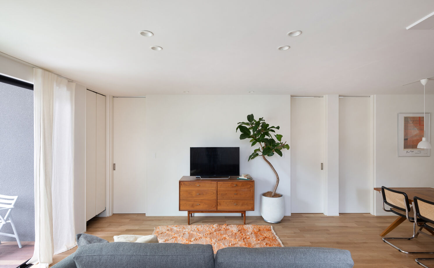 クラシスホーム 【2000万円台/4LDK/32坪/平屋/和モダン/間取図】天然木と塗り壁の質感美。眺望の良い家事ラク回遊動線の家の建築実例画像8