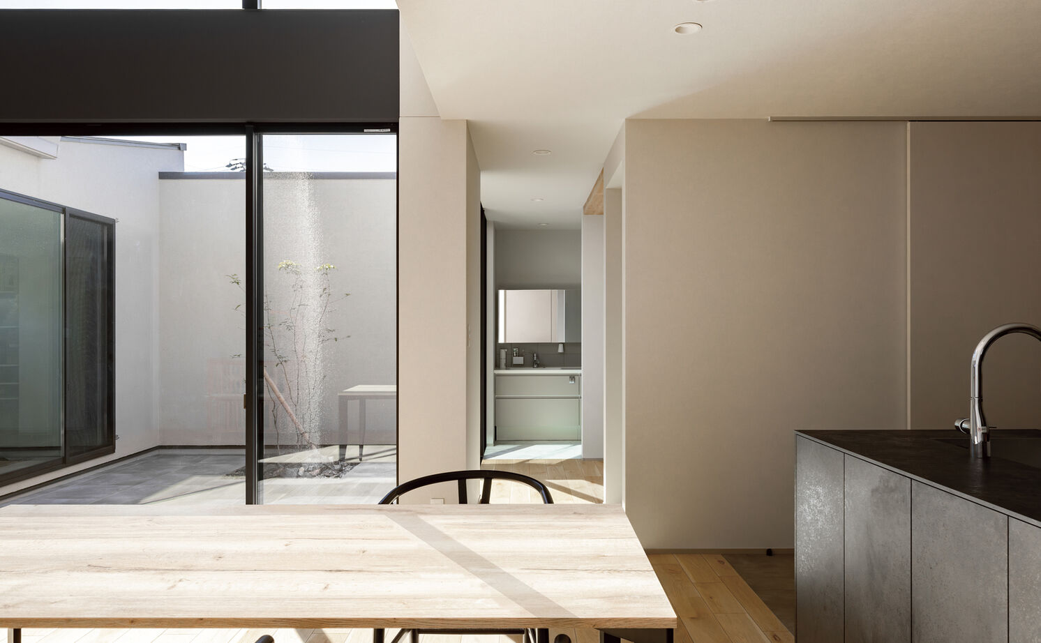 クラシスホーム 【2000万円台/3LDK/39坪/中庭/平屋/間取り図】季節を愉しみ、麗らかに暮らす。庭と空に広がるコートハウスの建築実例画像8