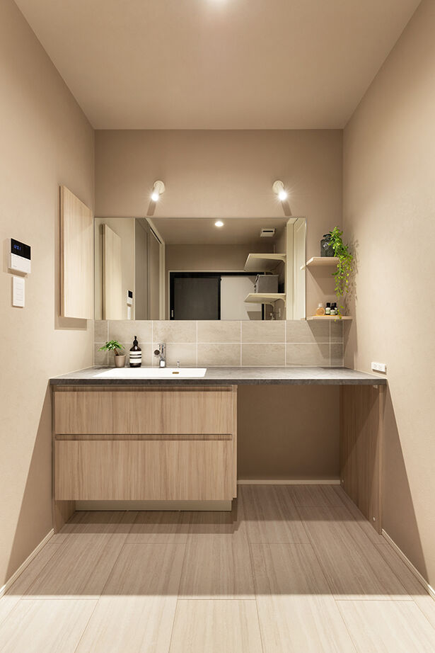 クラシスホーム 【3000万円台/63坪/二世帯住宅/ガレージ】ランドマークになる迫力のBOX外観。各世帯で寛げる距離感設計の家の建築実例画像10