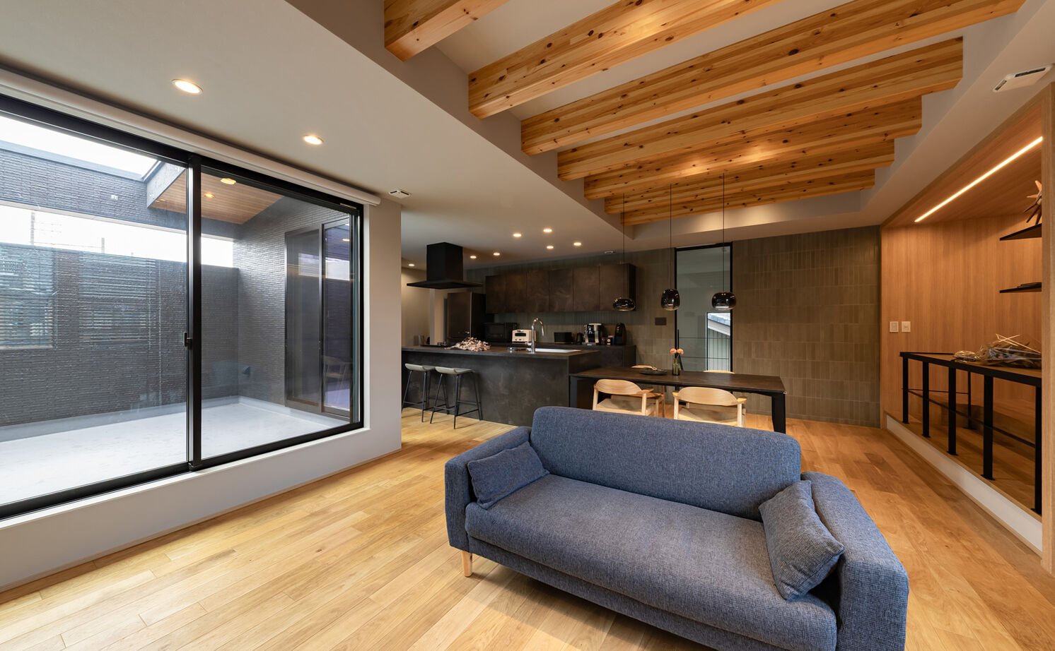 クラシスホーム 【3000万円台/シンプルモダン/45坪/間取り図】家族や友人との時間を特別に。2階リビングのガレージハウスの建築実例画像9