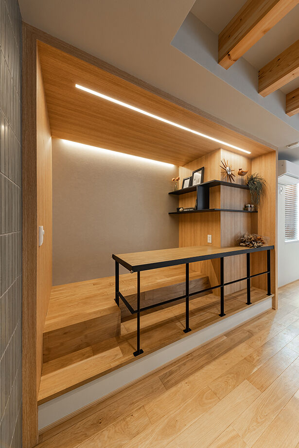 クラシスホーム 【3000万円台/シンプルモダン/45坪/間取り図】家族や友人との時間を特別に。2階リビングのガレージハウスの建築実例画像11