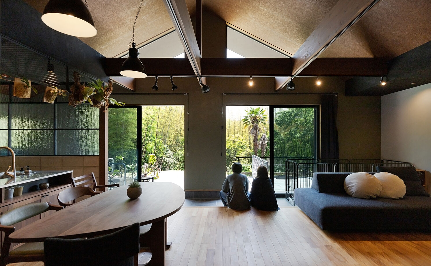 クラシスホーム 【3000万円台/平屋/ガレージ/間取り図】視線の先に広がる、季節の移ろい。森と繋がるブルックリンハウスの建築実例画像2