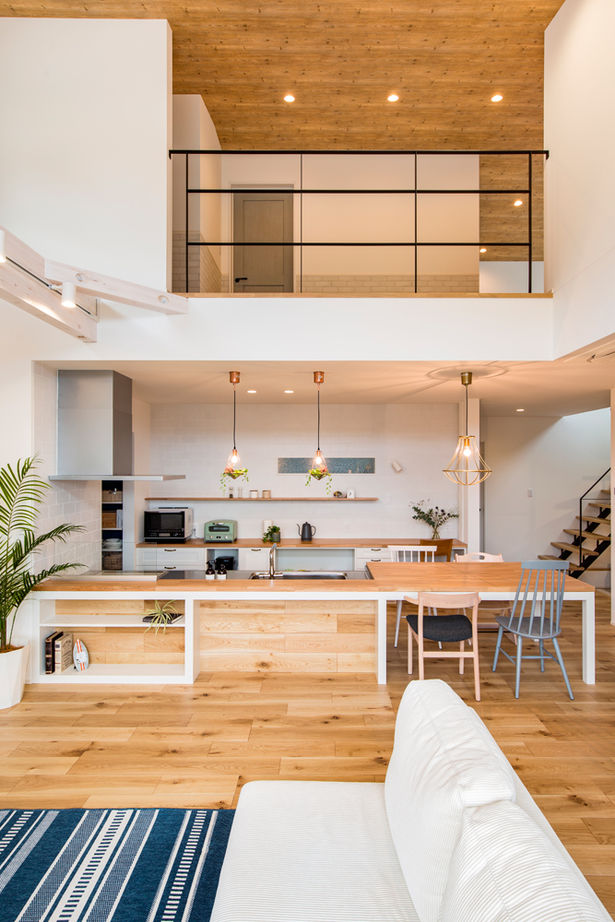 クラシスホーム 【2000万円台/3LDK/西海岸/吹抜けリビング/間取り図】白×木で爽やかに。ウッドデッキと繋がる開放的な家の建築実例画像6