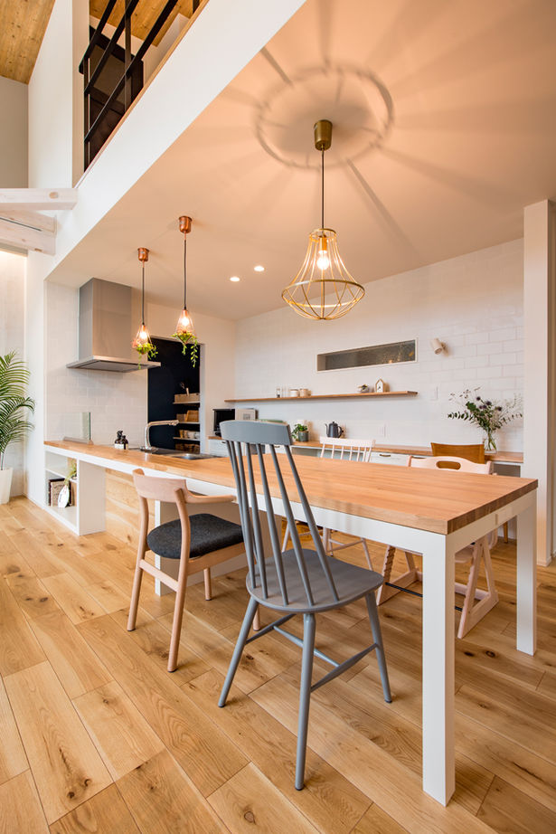 クラシスホーム 【2000万円台/3LDK/西海岸/吹抜けリビング/間取り図】白×木で爽やかに。ウッドデッキと繋がる開放的な家の建築実例画像7