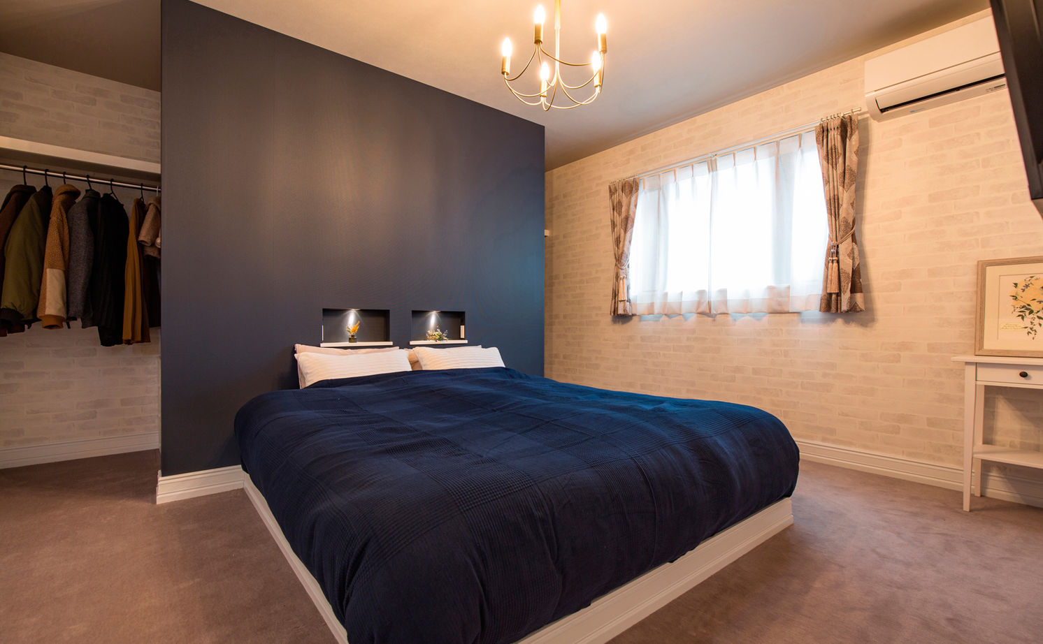 クラシスホーム 【2000万円台/3LDK/西海岸/吹抜けリビング/間取り図】白×木で爽やかに。ウッドデッキと繋がる開放的な家の建築実例画像13