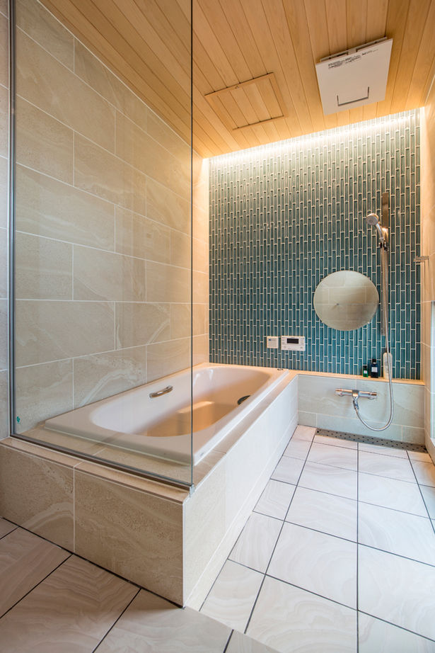 クラシスホーム 【3000万円台/3LDK/55坪/中庭/平屋/ロの字/間取図】水盤が揺れる中庭と舟底天井。個性あふれるロの字型の家の建築実例画像8