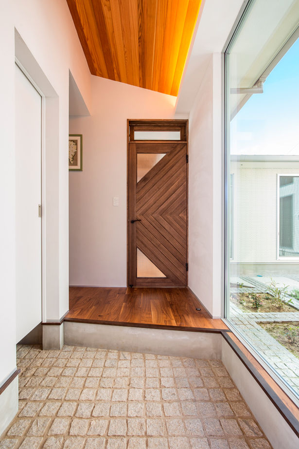 クラシスホーム 【3000万円台/3LDK/55坪/中庭/平屋/ロの字/間取図】水盤が揺れる中庭と舟底天井。個性あふれるロの字型の家の建築実例画像11