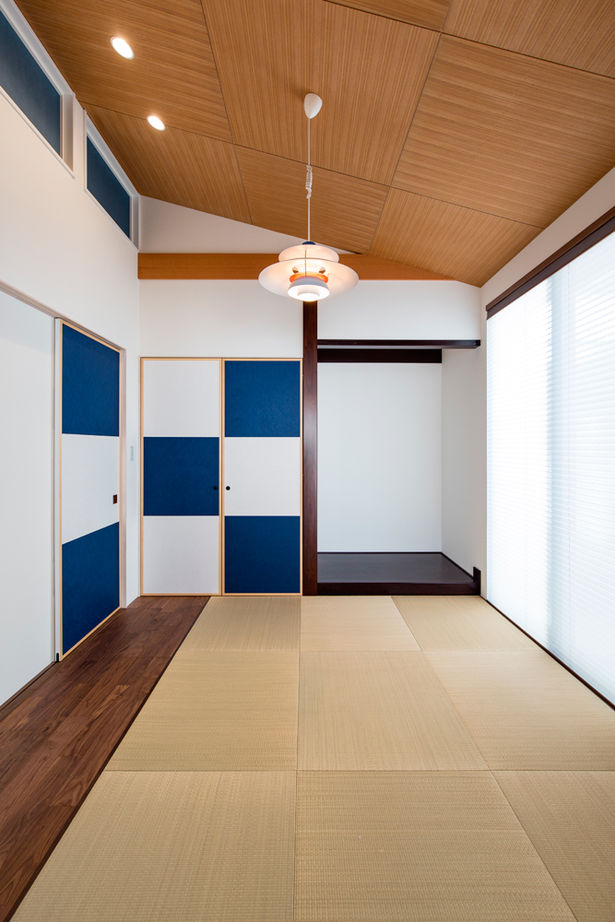 クラシスホーム 【3000万円台/3LDK/55坪/中庭/平屋/ロの字/間取図】水盤が揺れる中庭と舟底天井。個性あふれるロの字型の家の建築実例画像14