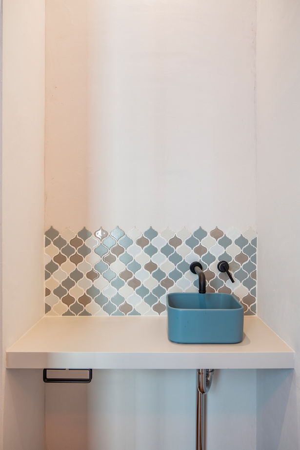 クラシスホーム 【3000万円台/3LDK/55坪/中庭/平屋/ロの字/間取図】水盤が揺れる中庭と舟底天井。個性あふれるロの字型の家の建築実例画像18