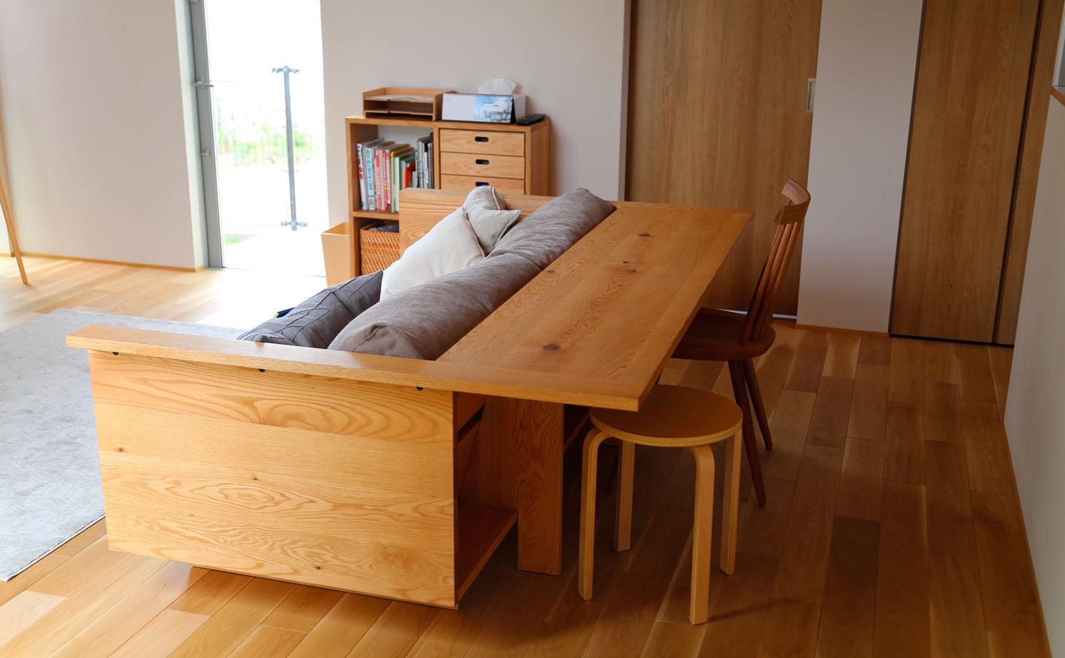 クラシスホーム 【1000万円台/4LDK/ガレージ/中庭/自然素材/間取り図】木と緑溢れるコートハウス。掃除も楽な快適設計の家の建築実例画像15