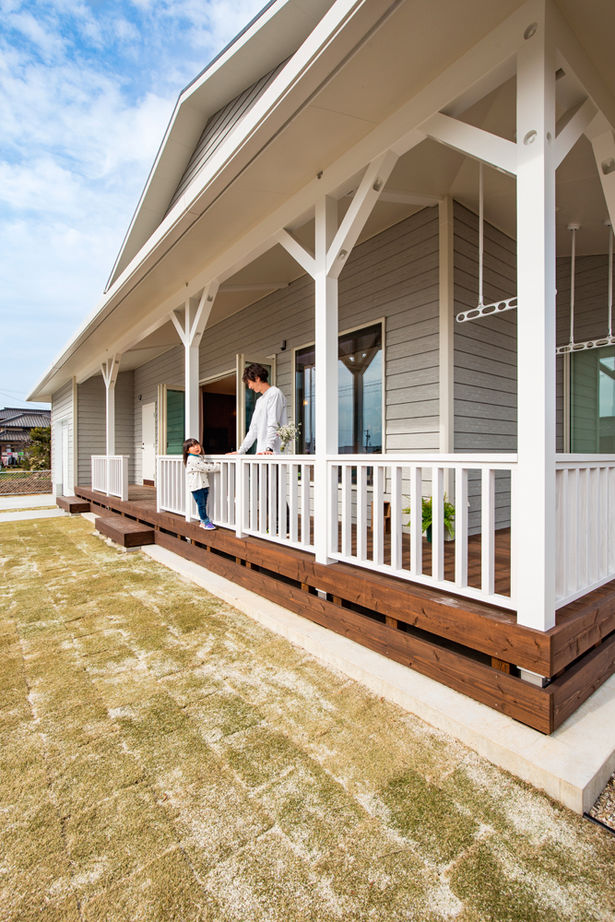 クラシスホーム 【2000万円台/4LDK/アメリカン/ガレージ/間取図】ミッドセンチュリー家具を中心に設計。石貼り壁が映える家の建築実例画像6