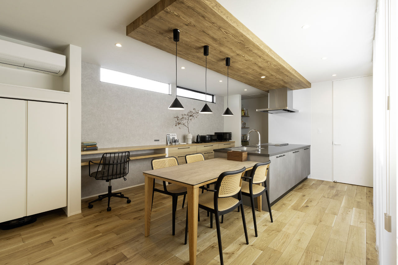 クラシスホーム 【1000万円台/3LDK/31.7坪/平屋/土間/中庭/間取り図】開放感と素材感を楽しむナチュラルモダンな家の建築実例画像6