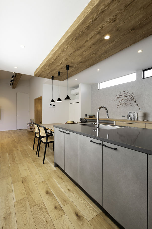 クラシスホーム 【1000万円台/3LDK/31.7坪/平屋/土間/中庭/間取り図】開放感と素材感を楽しむナチュラルモダンな家の建築実例画像7