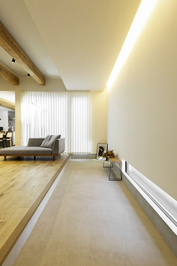 クラシスホーム 【1000万円台/3LDK/31.7坪/平屋/土間/中庭/間取り図】開放感と素材感を楽しむナチュラルモダンな家の建築実例画像8