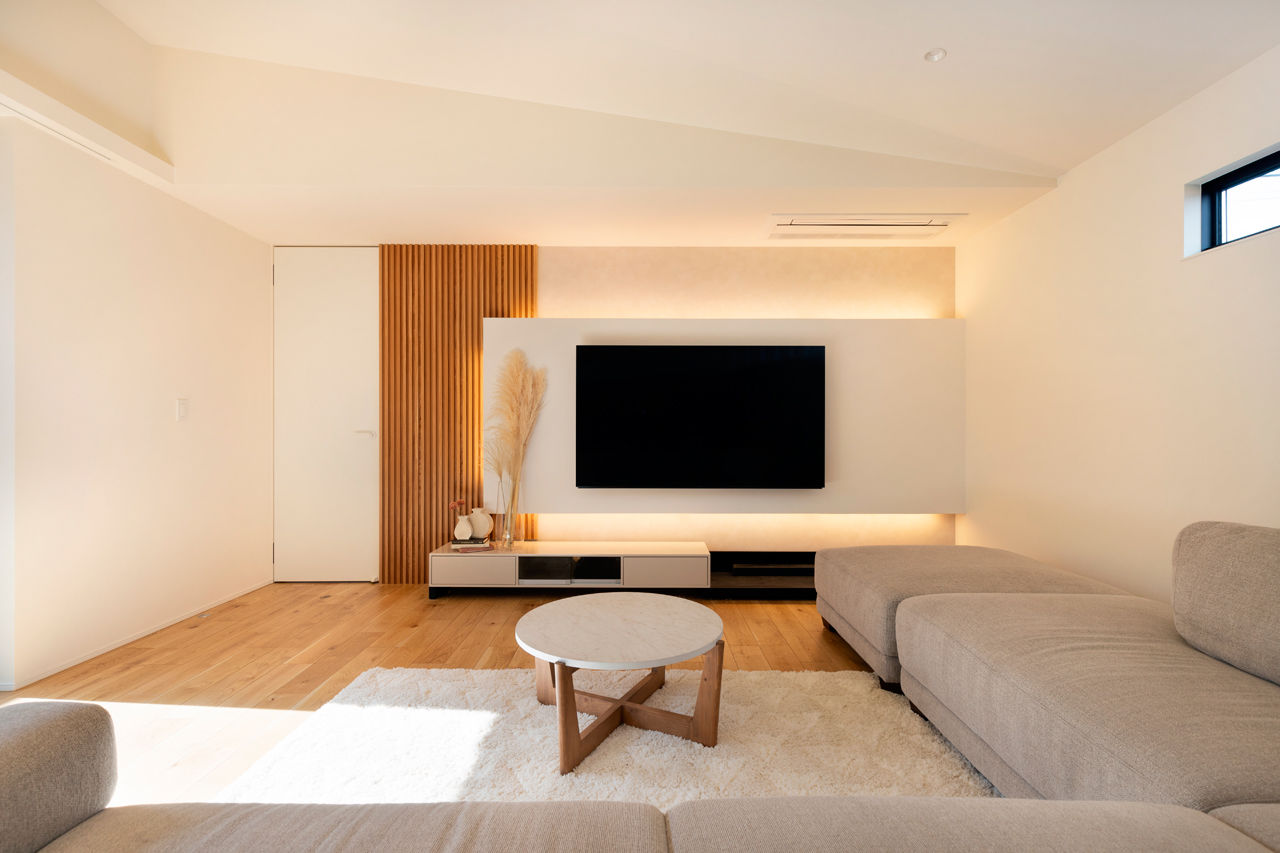 クラシスホーム 【2000万円台/3LDK/平屋/中庭/間取り図】中庭が光と開放感を届け、プライベート感溢れるロの字型の家の建築実例画像2