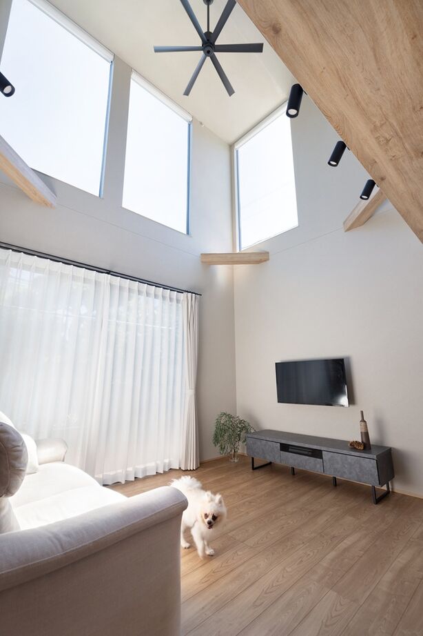 クラシスホーム 【1000万円台/3LDK/33坪/和モダン/吹抜け/間取図】畳スペースで多彩に暮らす。未来まで安心の和モダンの家の建築実例画像2