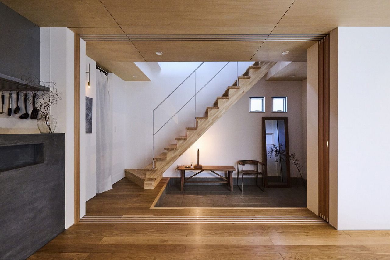 スタジオ・チッタ 【2850万円／33.9坪／間取り図】こだわりやイメージを造作で形に！木の温もり溢れるシンプルデザインの家の建築実例画像5