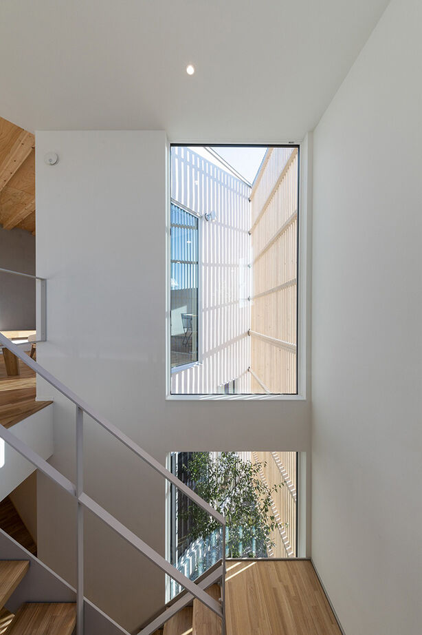 スタジオ・チッタ 【3500万円／40坪／間取り有／ガレージハウス】変形地ならではの奥行き間取りがユニークな2階リビングの家の建築実例画像6