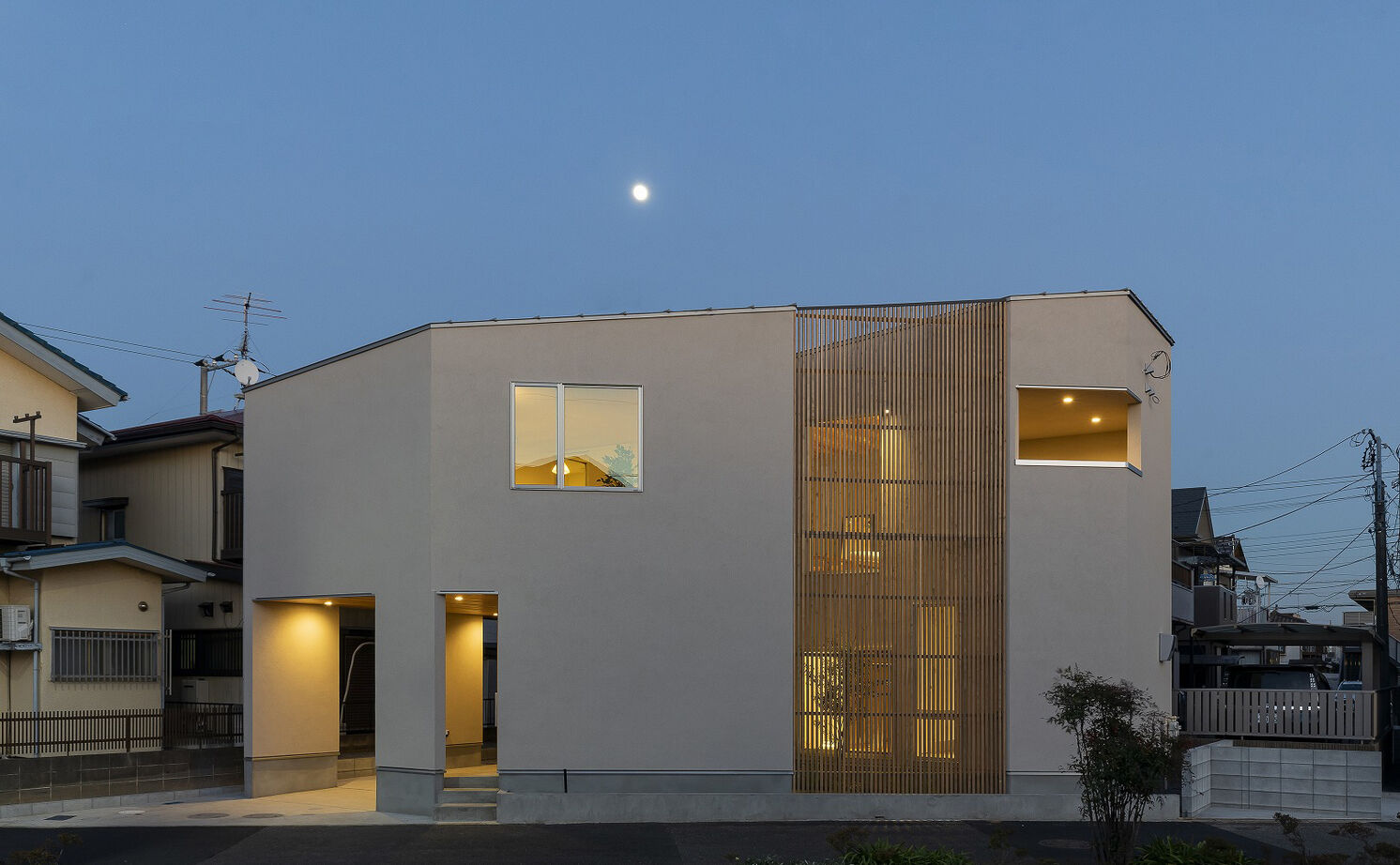 スタジオ・チッタ 【3500万円／40坪／間取り有／ガレージハウス】変形地ならではの奥行き間取りがユニークな2階リビングの家の建築実例画像20