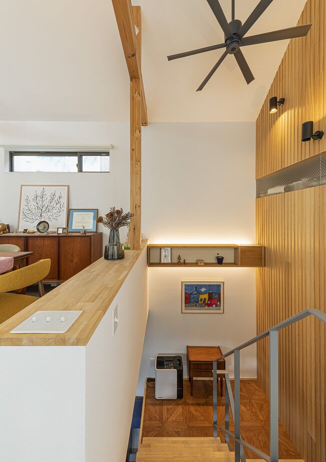 スタジオ・チッタ 【2000万円／21.3坪／間取り有／狭小住宅】限られた空間に“好き”を凝縮をした、北欧ヴィンテージの家の建築実例画像4