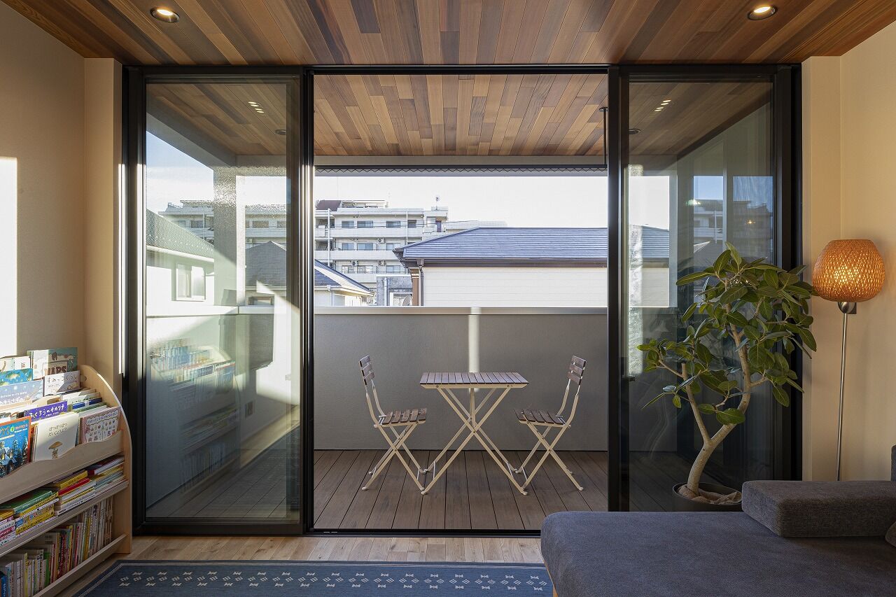 スタジオ・チッタ 【3000万円／32坪／間取り有／インナーバルコニー】無駄のないプランとコスパでバランスのよい家にの建築実例画像3