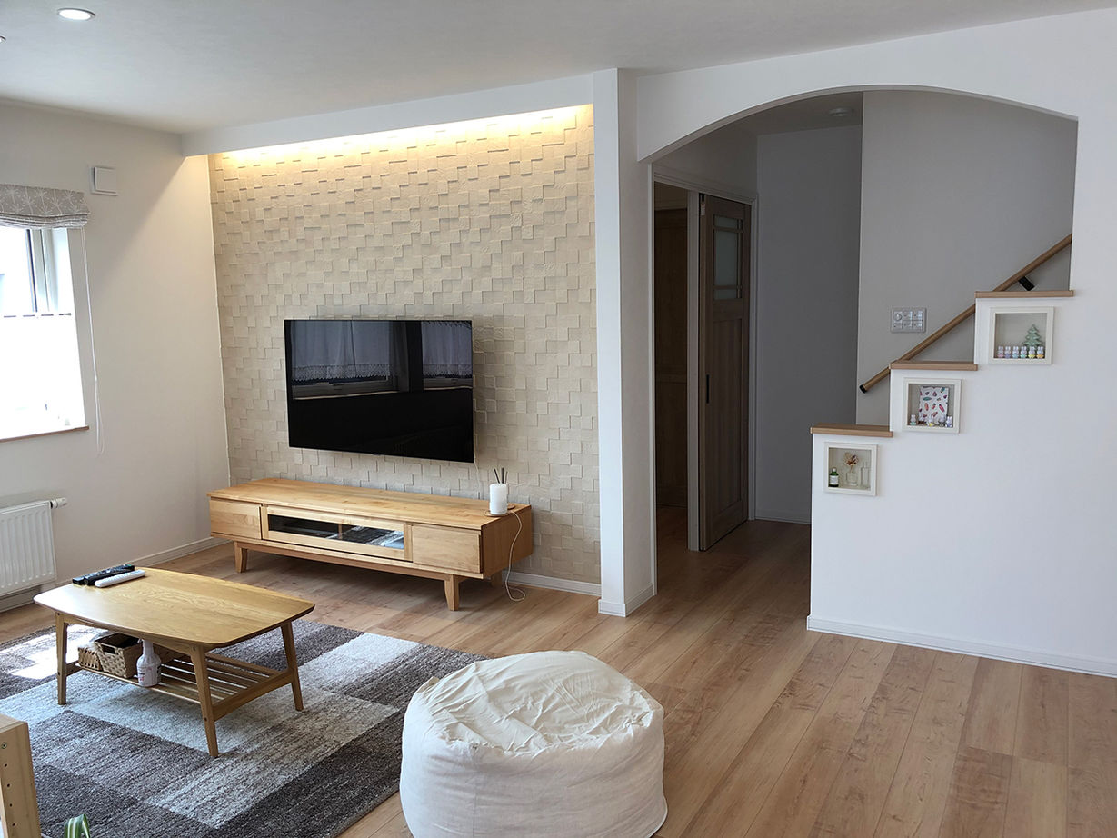 JOYハウス（西條産業） <虻田郡/フレンチカントリー風>ヨーロッパの街並みを再現！友人も呼べる広々LDKでときめく暮らしをの建築実例画像3