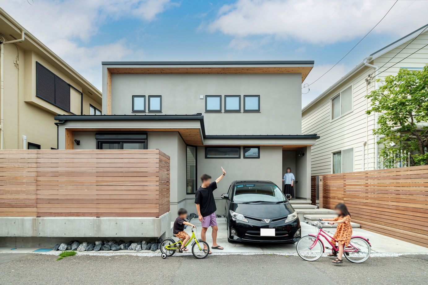 ハウスイズム建築設計事務所 【2500～2999万円/間取り有】ただいまからすぐにお風呂、そして食卓へ。家族の時間をスムーズにつなぐ家の建築実例画像