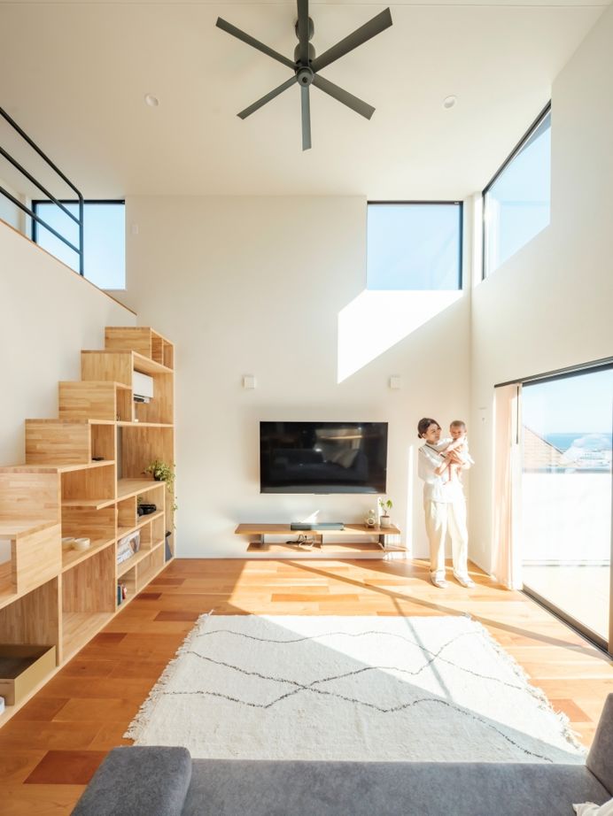 ハウスイズム建築設計事務所 【2700万円台/間取り有】焼きたてのおつまみと映画に浸る。海を一望するバルコニーで、心ほどける晩酌時間の建築実例画像7