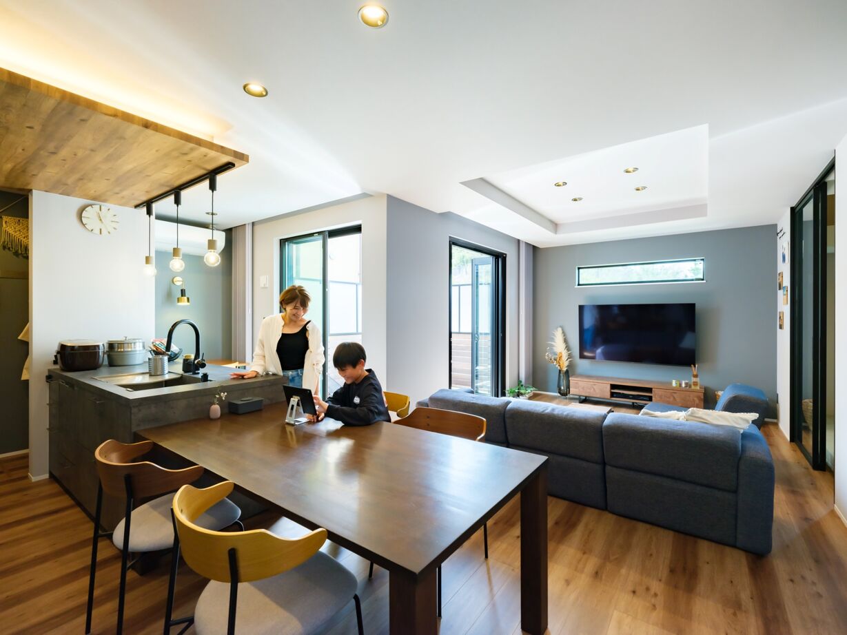 ハウスイズム建築設計事務所 【3247万円/30坪台/間取り有】バーべキューやボルダリングなど、家族一緒にワクワクな毎日を楽しむ理想の家の建築実例画像3