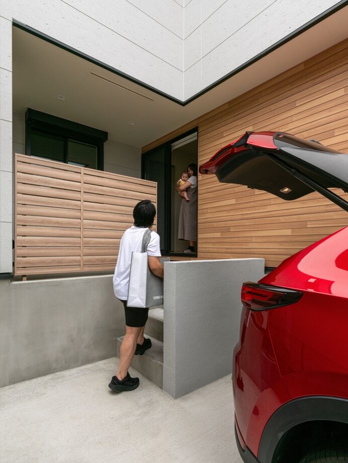 ハウスイズム建築設計事務所 【2000万円台/30坪台/間取り有】階段を上がると、光と風が迎えてくれる。開放感に包まれる2階リビングの建築実例画像10