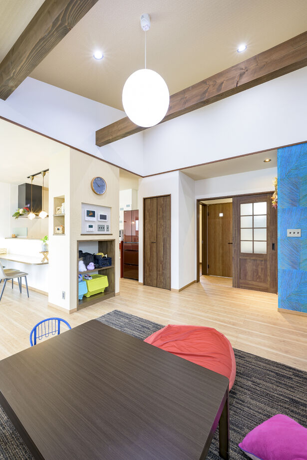 小向建設 【みどり市】カントリー風な平屋の建築実例画像4