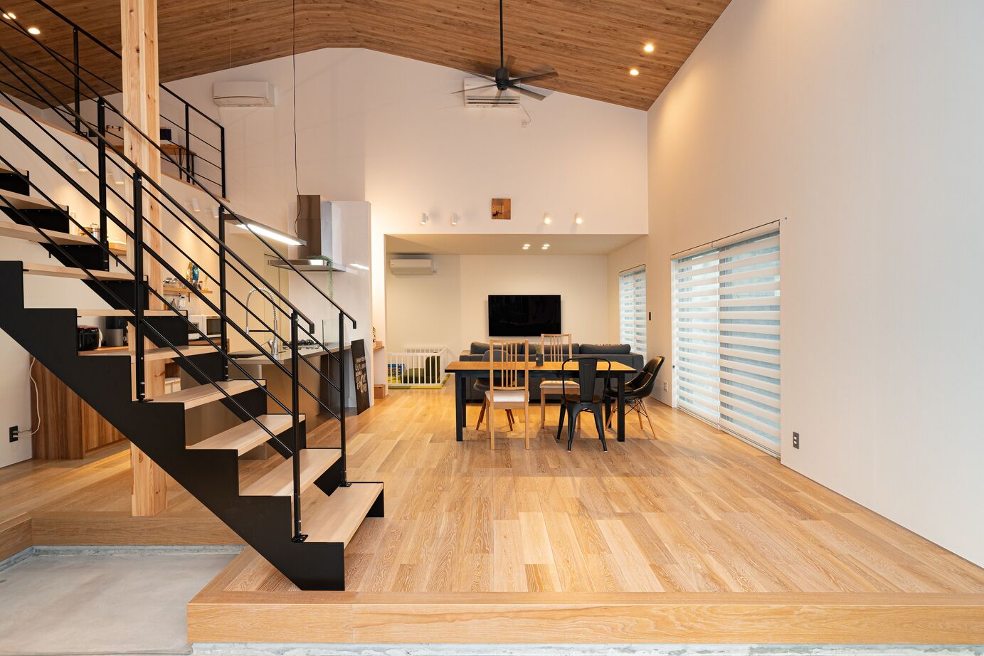 高井工務店 【郊外/平屋/42坪】建物の外周で耐震性能を確保し、将来の間取り可変度が高い平屋の建築実例画像2