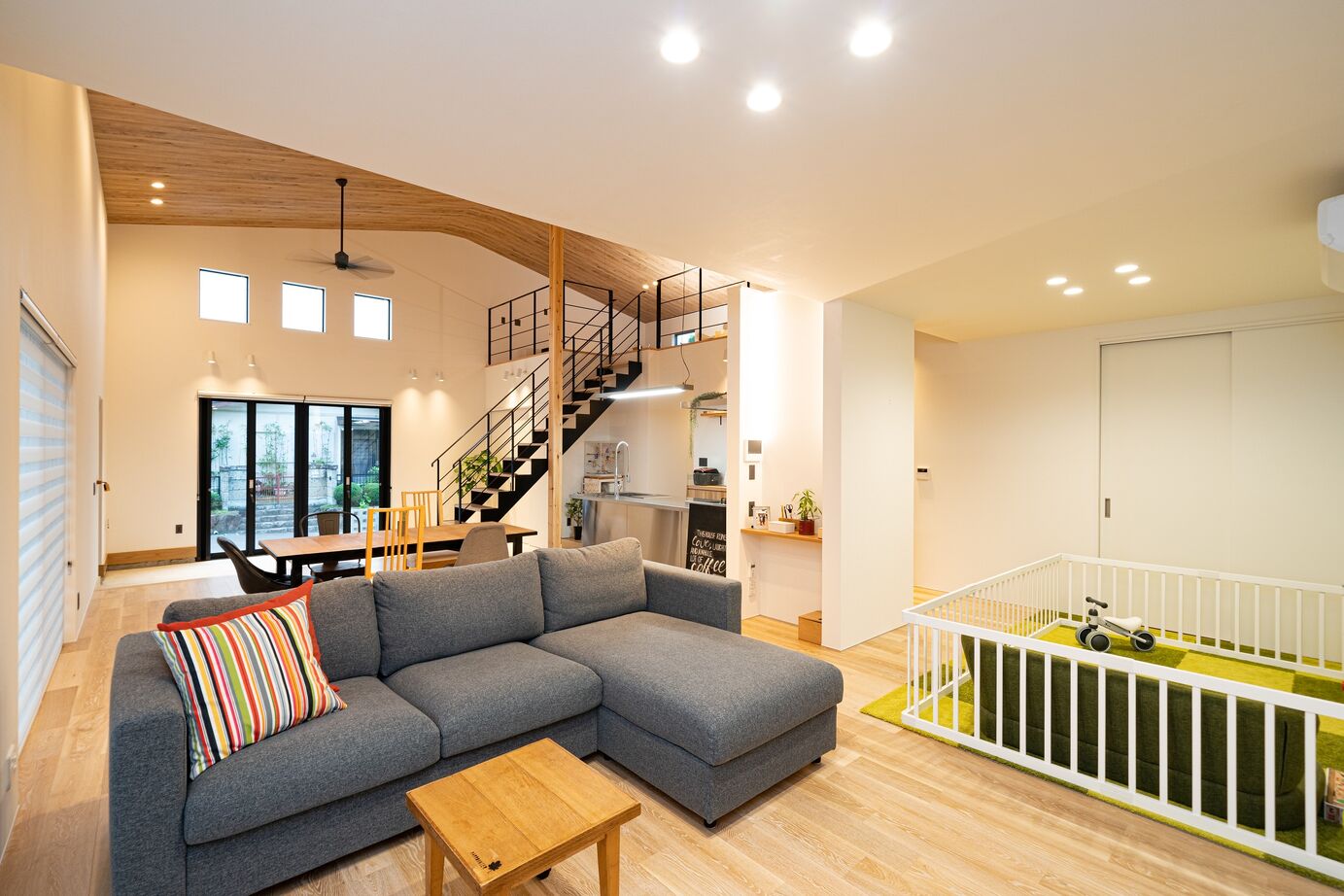 高井工務店 【郊外/平屋/42坪】建物の外周で耐震性能を確保し、将来の間取り可変度が高い平屋の建築実例画像3