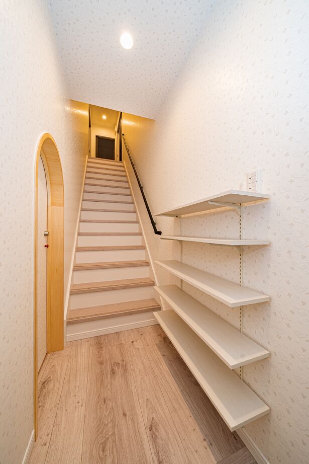 高井工務店 【大阪市内／狭小地／二世帯住宅】ビルトインガレージ付2階建&2世帯　都市型住宅の建築実例画像5