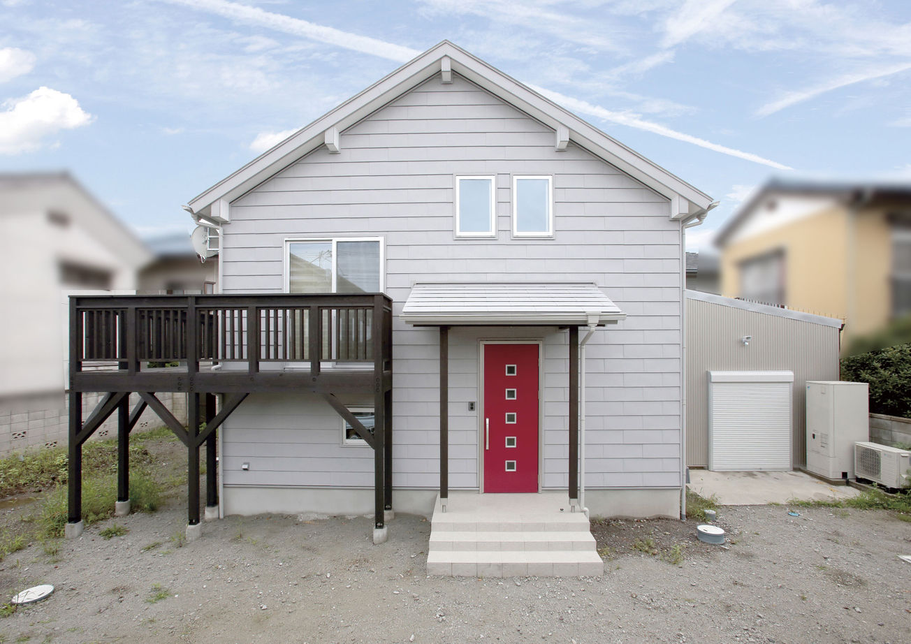 BinO前橋／立見建設 スキップフロアで弾む会話　こだわりを詰めた自然素材を使った真っ白な家の建築実例画像8