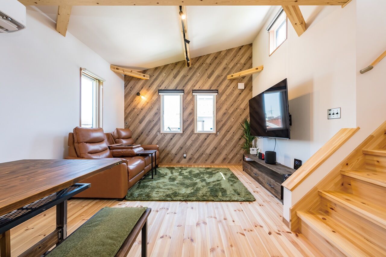 ヒロ建工 【2000万円台/間取り図有/埼玉県】日常がもっと楽しくなる、屋上バルコニーとガレージのある家の建築実例画像5