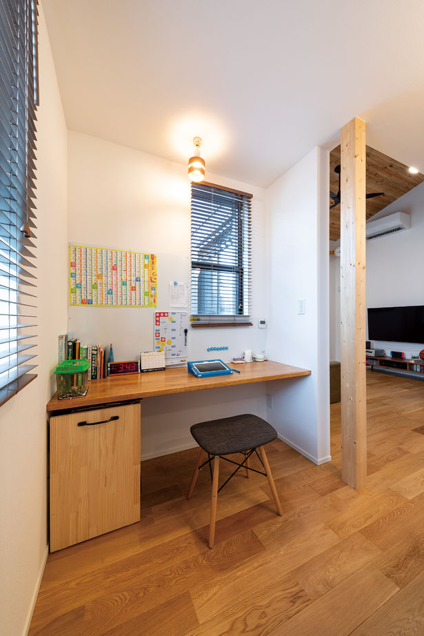 高山マテリアル 【1500万～1999万円/ビルドインガレージ/川崎市】開放感のある風通しの良い住まいの建築実例画像7