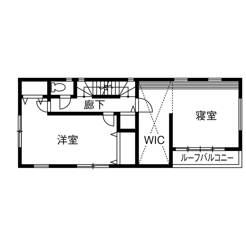 高山マテリアル 【2000万円台／敷地27.9坪／二世帯住宅/鎌倉市】狭小地を活かした屋上付き3階建て！それぞれの暮らしを尊重の間取り図（3LDK）3階