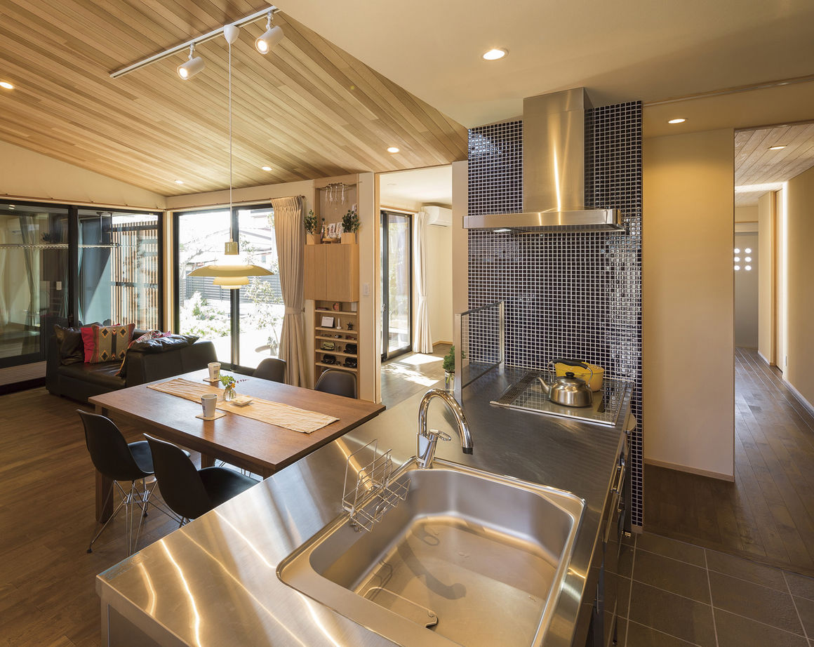 関工務所 【平屋／モダン】自社大工の技術に心を寄せて　熟練の匠と創った美しい住まいの建築実例画像7