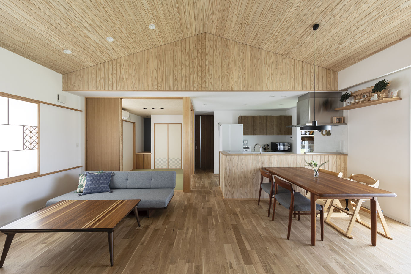 関工務所 【本体価格2500～2999万円】和の寛ぎを匠の技で形にした、風が通りぬける平屋の建築実例画像2