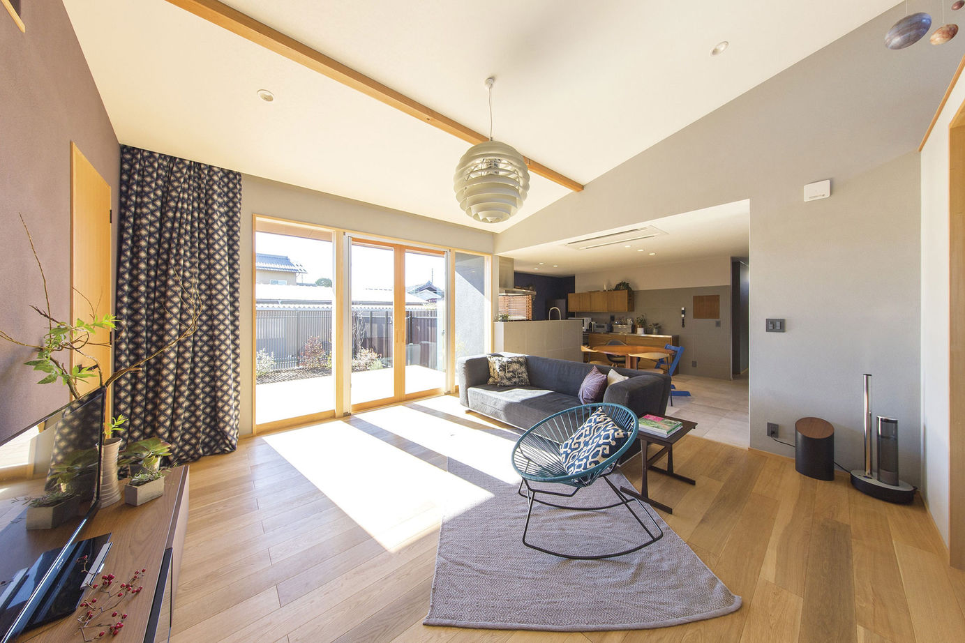 関工務所 【本体価格2500～2999万円/40.8坪】平屋の板張りの家の建築実例画像3